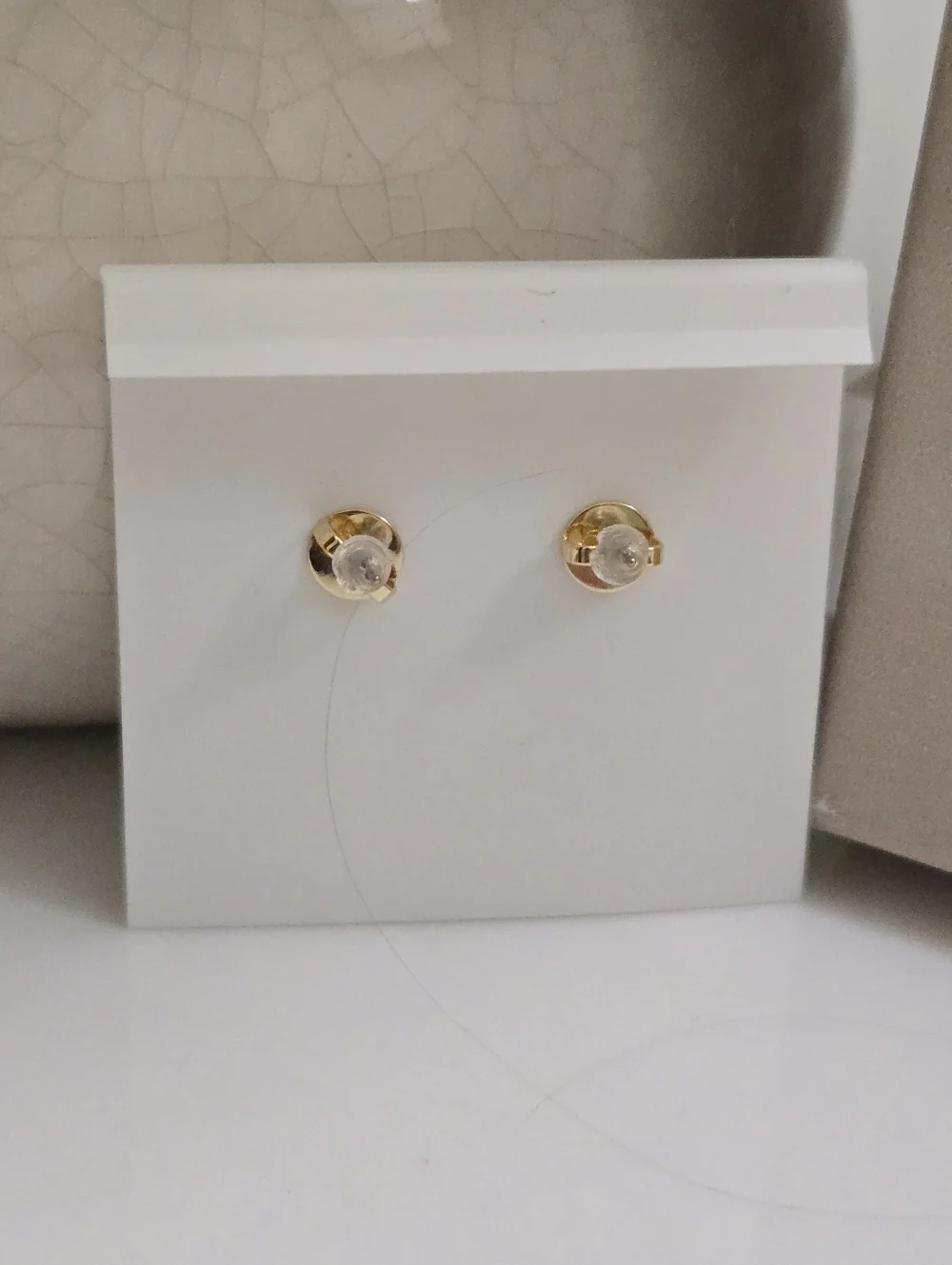 NWT Tory Burch Kira Gold Tone Double Logo Drop Earrings